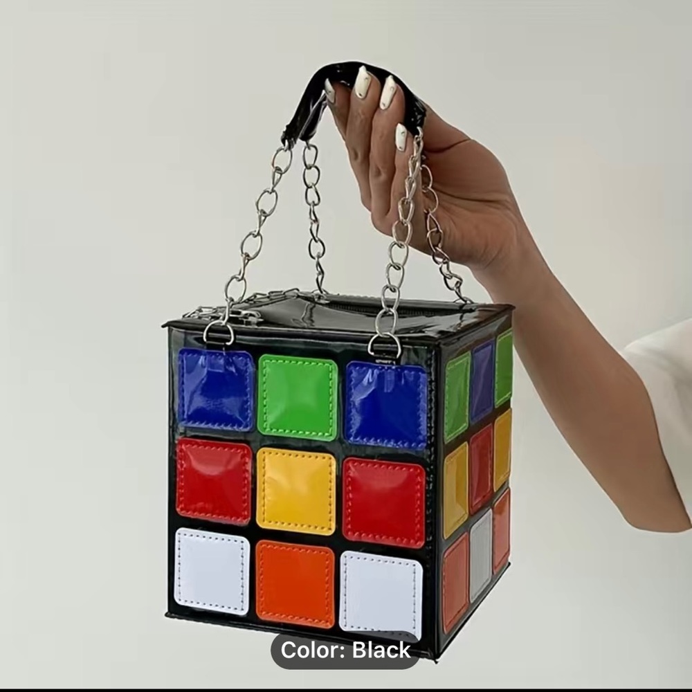 Rubiks cube handbag